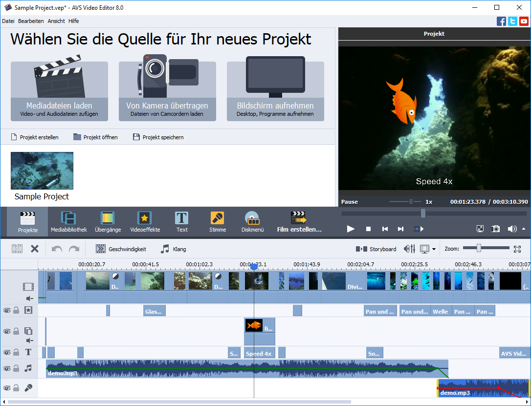 simple open source video editor