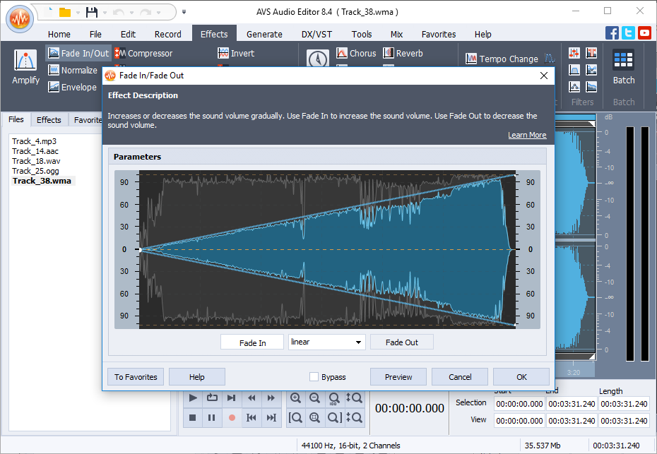 AVS Audio Editor 9.1.1.537 + Portable Audio File Editing
