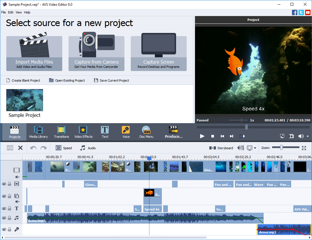 AVS Video Editor 9.1.1.336 + Portable Professional Video Editing