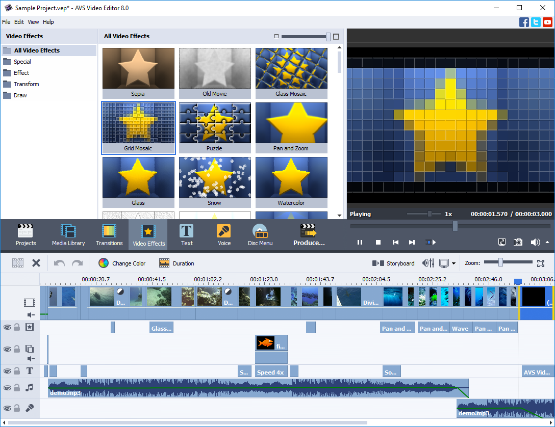 AVS Video Editor 12.9.6.34 download the new version for android