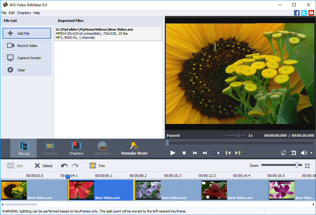 AVS Video ReMaker 6.3.1.230 + Portable Movie Edit