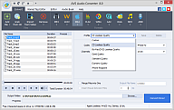 AVS Audio Converter. Click to see the full-size image.